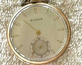 Vintage Bulova pocket watch