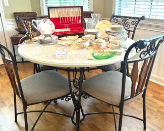 very nice kitchen table wood top