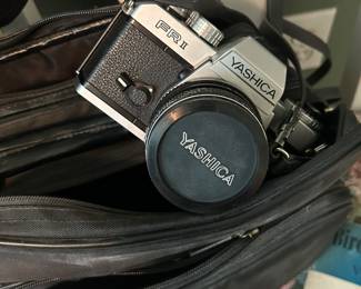 Yashica camera and manual