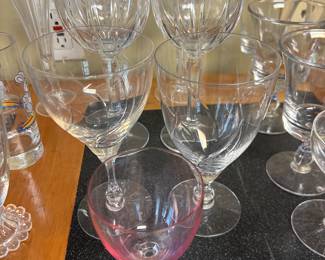 wine glasses