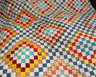 Crazy quilt squares - quilt