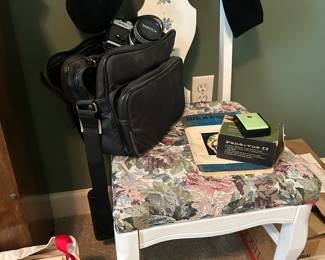 chair and camera
