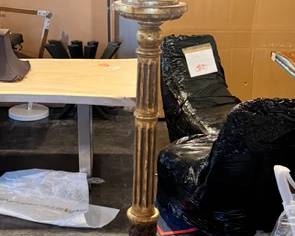 Brass lamp