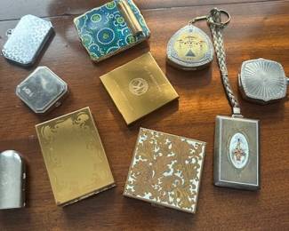Vintage makeup compacts