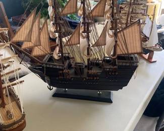 Model tall ship