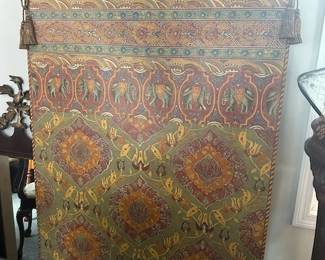 Indian inspired headboard