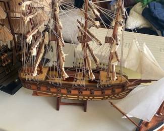 Model tall ship