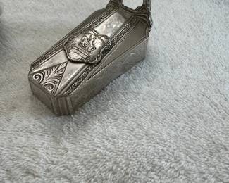 Antique Sterling Silver lipstick compact