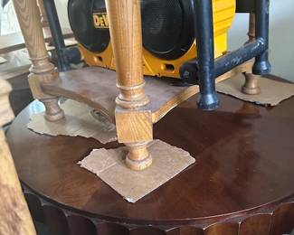 Sherrill Tables and a radio