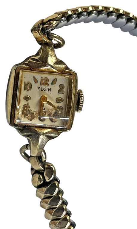 10K RGP Bezel Elgin Watch