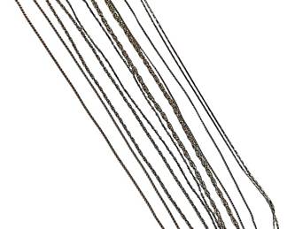 Group of Fine Chain Necklaces