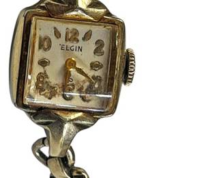 10K RGP Bezel Elgin Watch