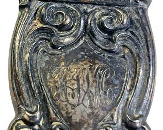 Antique Sterling Silver Match Safe