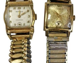 Benrus 1940s Mens WatchesOne Running