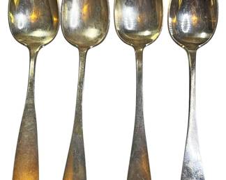 Walcher Silverplated Soup Spoons