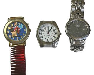 Three Assorted Watches