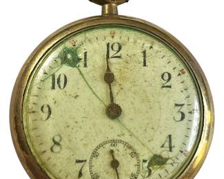 Vintage GoldTone Pocket Watch
