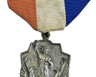 Sterling WWII Blue Star Medal