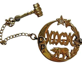 NDGW 14K Gold Pin With Diamond