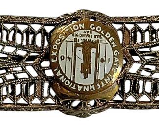 Golden Gate Expo 1940 Brooch