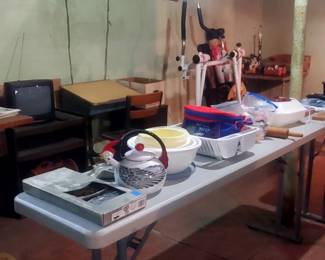 Long table basement