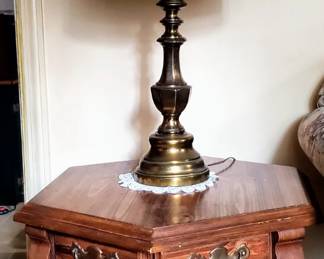 Octogan End Table