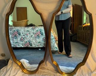 Pair of MCM Mirrors - Turner Wall Accessory