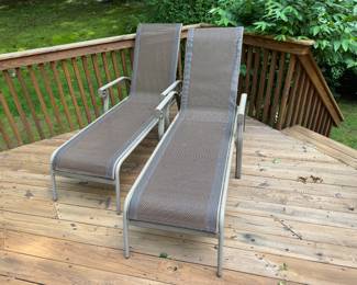 Pair of Lounge Chairs