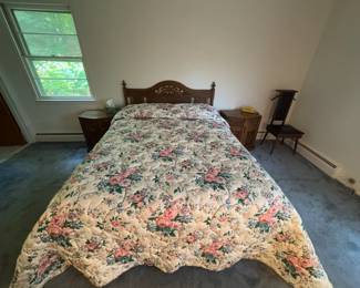Bedroom Set - queen bed with headboard, night stands and dresser (not shown)