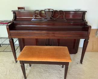 Sohmer Spinet - Mahogany