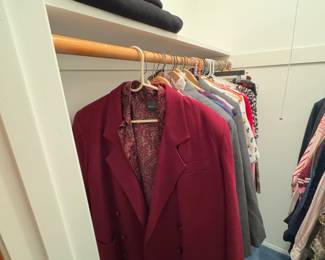 Closet filled with Women's Clothing