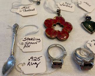 Sterling silver jewelry