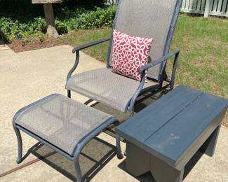 Chairs and ottomans