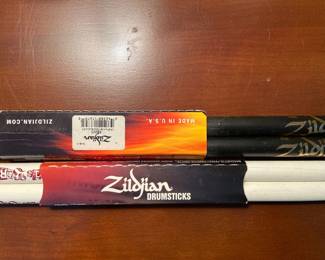 New in box drumsticks