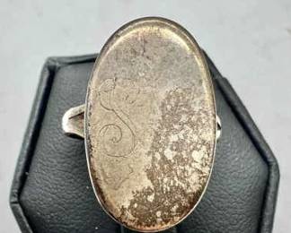 Sterling Silver Ring — Size 5