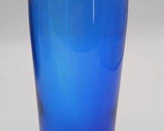 Cobalt Blue Drinking Glass