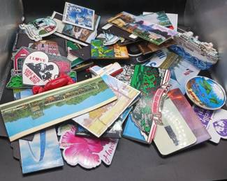 Mystery Lot Of Decorative Refrigerator Magnets