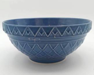 Portuguese Blue Pottery Bowl