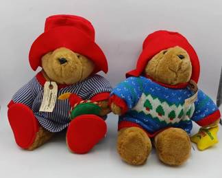(2) Paddington Bear Toys
