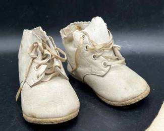 Antique Baby Shoes & Socks