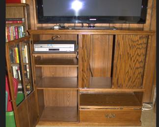 Oak Entertainment Center