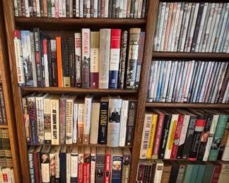 Boosk, DVDs and Oak Bookshelf