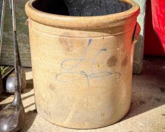 Antique Clay Crock