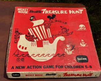 Mickey Mouse Electric Treasure Hunt" game made by Tudor Games