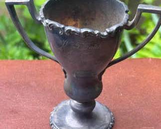 Antique Silverplated Trophy