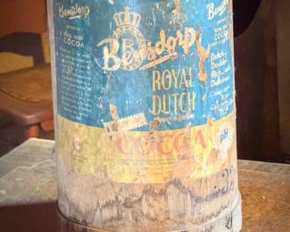 Vintage Royal Dutch Cocoa Barrel