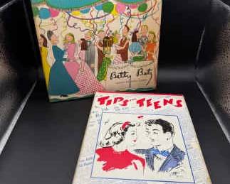 (2) Vintage Etiquette Books