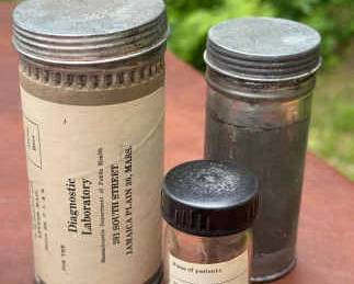 (3) Vintage Diagnostic Sample Collection Kits From Jamaica Plains MA