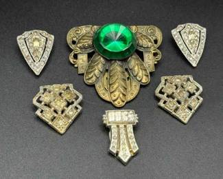Vintage Scarf Clips