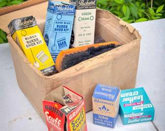 Vintage Shoe Shine Kit